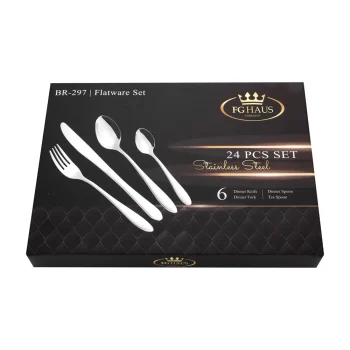 FG Haus 24-dijelna garnitura escajga za 6 osoba BR-297