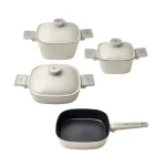 Gigilli 7-dijelni set posuđa Brett krem - 071488