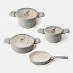 Gigilli 7-dijelni set posuđa Luna sivi - 071491