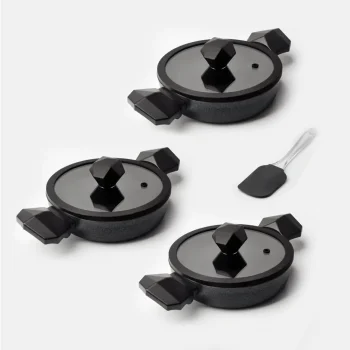 Gigilli 7-dijelni set tava Gal crni - 071563